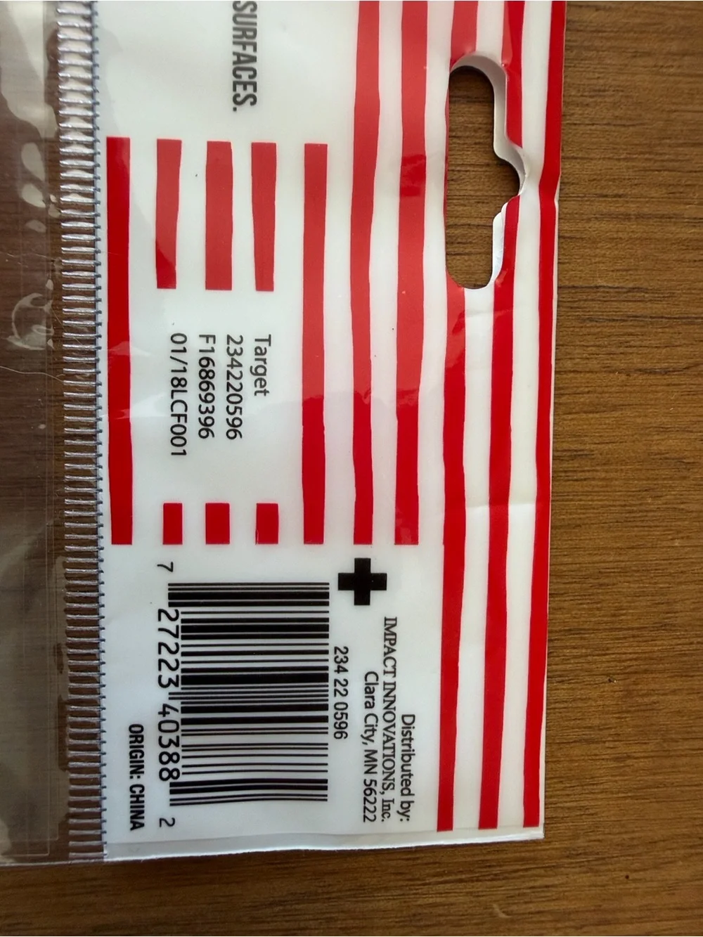 Target Red, Blue and White 'America the Beautiful' Gel Clings - Home Holiday